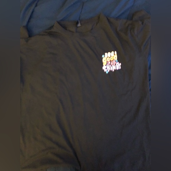 black text t-shirt - Picture 2 of 2